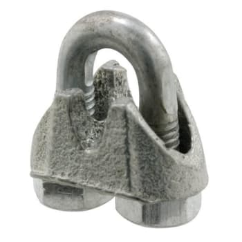 Image for 1/16in Galvanized Cable Clamp, Package Of 2 from HD Supply