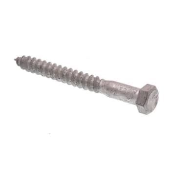 Image for Hex Lag Screws, 3/8in X 3-1/2in, A307 Galv Steel, Package Of 25 from HD Supply