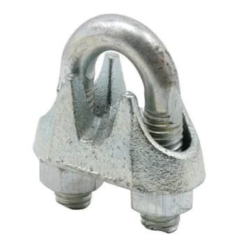 Image for 3/8in Galvanized Cable Clamp, Package Of 2 from HD Supply