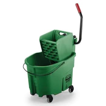 Image for Rubbermaid 35 Quart Plastic Mop Bucket w/ Side-Press Wringer from HD Supply
