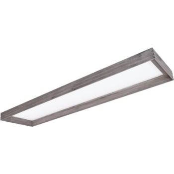 Image for Good Earth Lighting® Madison™ 4' Led Flat Panel W/ 43w In Grey Wood Trim from HD Supply