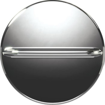 Speyeguard® Fixed Peephole Cover, Polish Chrome, Metal Plated Finish, Box Of 25