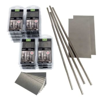 Image for Aspect Metal 3x6 Short Grain Stainless Backsplash Kit from HD Supply