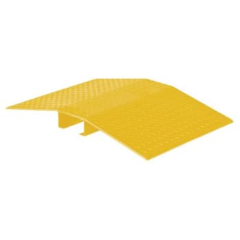 Image for Vestil Yellow Aluminum Hose And Cable Crossover 48x48 from HD Supply
