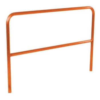 Image for Vestil Aluminum Pipe Safety Railing 72 Inch Long-orange from HD Supply