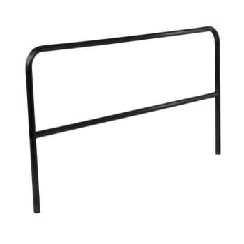 Image for Vestil Manufacturing Aluminum Pipe Safety Railing 84 Inch  Long-Black from HD Supply