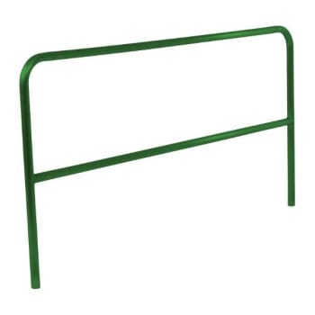 Image for Vestil Aluminum Pipe Safety Railing 84 Inch Long-Green from HD Supply