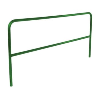 Image for Vestil Aluminum Pipe Safety Railing 96 Inch Long-green from HD Supply