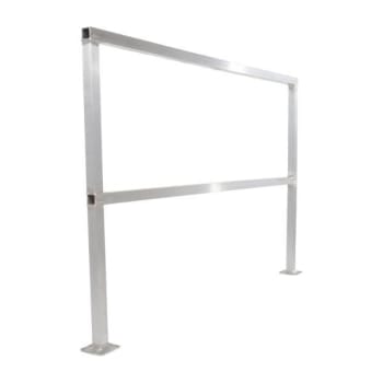 Image for Vestil Aluminum Safety Handrail No Toeboard 72 Inch from HD Supply