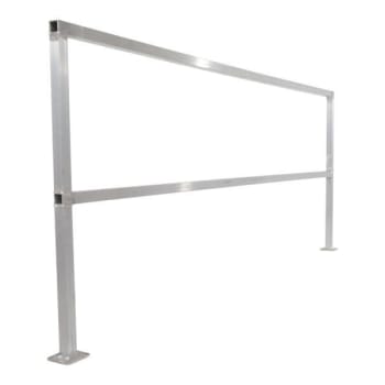 Image for Vestil Aluminum Safety Handrail No Toeboard 96 Inch from HD Supply