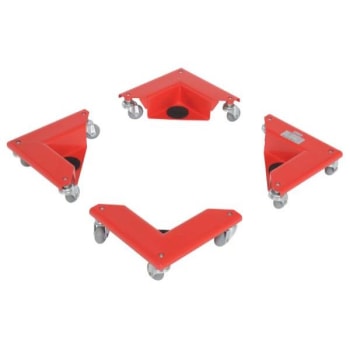 Image for Vestil Corner Mover Dolly Steel  300 Lb. Cap Package Of 4 from HD Supply