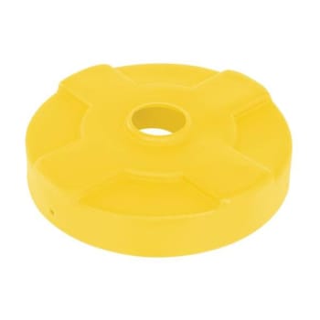 Image for Vestil Drum Recycling Lid 30 Gallon Drum  Yellow from HD Supply