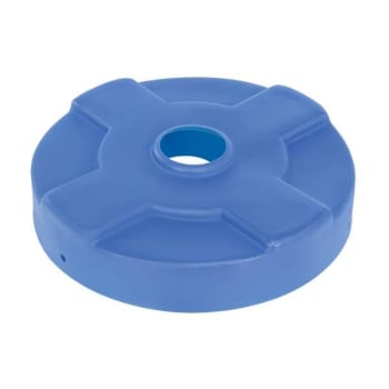 Image for Vestil Drum Recycling Lid 30 Gallon Drum Blue from HD Supply