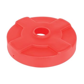 Image for Vestil Drum Recycling Lid 30 Gallon Drum Red from HD Supply