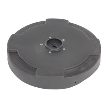 Image for Vestil Drum Recycling Lid Flaps 55 Gallon Black from HD Supply