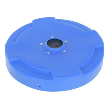 Image for Vestil Drum Recycling Lid Flaps 55 Gallon Blue from HD Supply