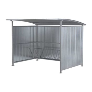 Image for Vestil Galvanized Multi-Duty Bicycle Shelter 120 Inch from HD Supply