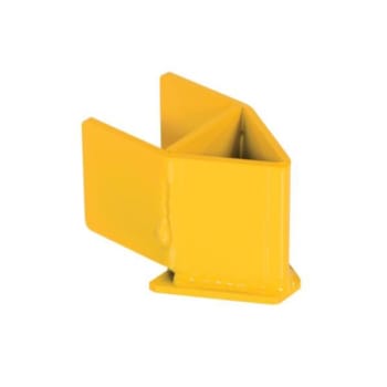 Vestil Rack Upright Guard Yellow Package Of 2