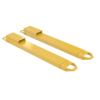 Image for Vestil Fork Extensions 6x54 Standard With Rear Spacer Package Of 2 from HD Supply