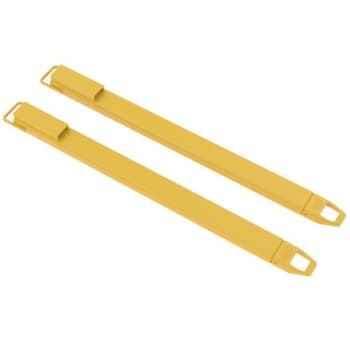 Image for Vestil Fork Extensions 4x72 Standard With Rear Spacer Package Of 2 from HD Supply
