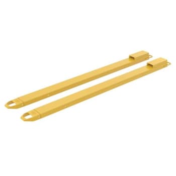 Image for Vestil Fork Extensions 5x96 Standard With Rear Spacer Package Of 2 from HD Supply