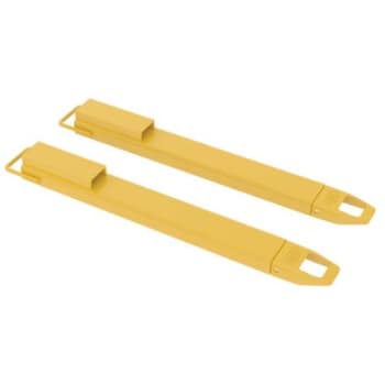 Image for Vestil Fork Extensions 4x48 Standard With Rear Spacer Package Of 2 from HD Supply