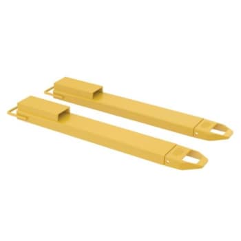 Image for Vestil Fork Extensions 5x48 Standard With Rear Spacer Package Of 2 from HD Supply