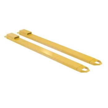 Image for Vestil Fork Extensions 6x96 Standard With Rear Spacer Package Of 2 from HD Supply