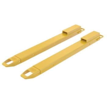 Image for Vestil Fork Extensions 4x54 Standard With Rear Spacer Package Of 2 from HD Supply