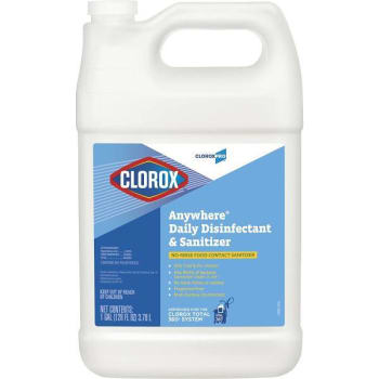 Image for Clorox Pro™ Anywhere® 128 oz. Daily Disinfectant and Sanitizer Refill (4-Case) from HD Supply