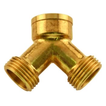 Image for Eastman 3/4 In. Fht Steam Dryer Y Connector (Brass) from HD Supply