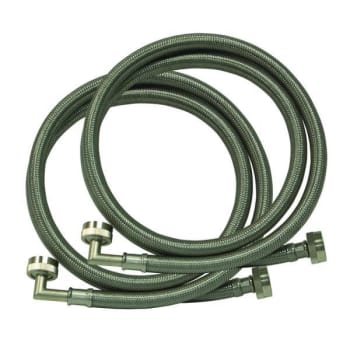 Image for Eastman 3/4 Fht X 3/4 Fht X 5-Ft Washing Machine Connector Elbow Package Of 2 from HD Supply