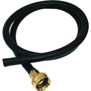 Image for Eastman 3/4-In Fht X 12-Ft Black Utility Hose from HD Supply