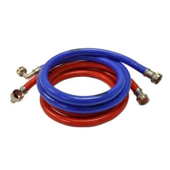 Image for Eastman 3/4fht X 3/4 Fht X 6 Ft Pvc Wrapped Washing Machine Hoses Package Of 2 from HD Supply
