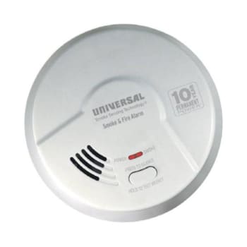 Image for USI Electric® Sensing Plus Battery Powered Smoke And Fire Alarm, Case Of 3 from HD Supply