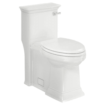 Image for American Standard Town Square S Elongated One-Piece Toilet w/ Right Side Lever (White) from HD Supply