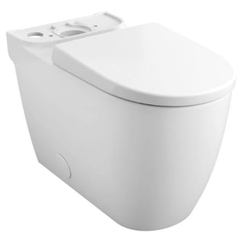 Grohe Essence Right Height Elongated Toilet Bowl W/Seat Alpine White