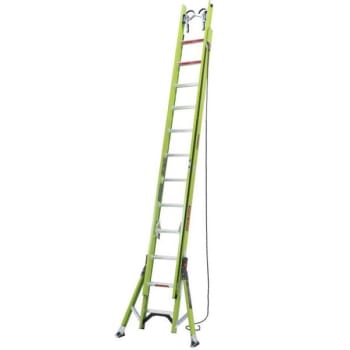 Image for Little Giant Ladders Hyperlite Sumostance 24 Ft  Iaa Fiberglass Extension Ladder from HD Supply