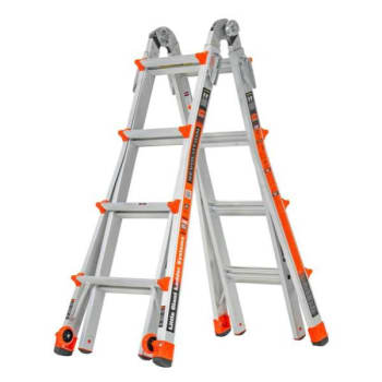 Little Giant Ladders Revolution M17 Aluminum 300 Lb Telescoping Type-1a  Ladder