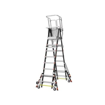 Image for Little Giant Ladders Cage Model Iaa Fg With Wheel Lift And Ratchet Levelers from HD Supply