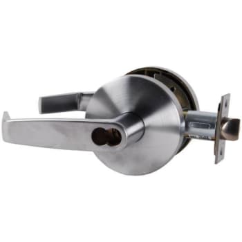 Image for Falcon Storeroom Lock, Dane Lever Satin Chrome, Schlage C Keyway from HD Supply