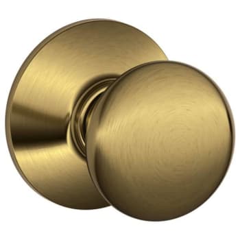 Image for Schlage Residential F Ser Passage No Hand Satin Chrome Finish Flair Lever from HD Supply