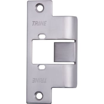 Image for Trine Satin Stainless Steel Strike Plate W/ Extended Faceplate from HD Supply