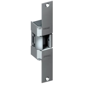 Image for Trine Satin Stainless Steel Fail Secure Left-Handed Strike Plate from HD Supply