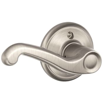 Image for Schlage Residential F Ser Dmy Rt Hand Satin Nickel Clear Finish Flair Lever from HD Supply