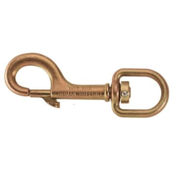 Klein Tools® Steel Swivel Hook With Plunger Latch