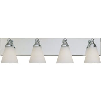Image for Designers Fountain Franklin 30 in. 4-Light Incandescent Bath Vanity Fixture from HD Supply