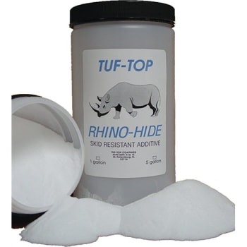 Tuf-Top Small Rhino Hide Skid Resistant Additive, Coarse Grade, Package Of 18