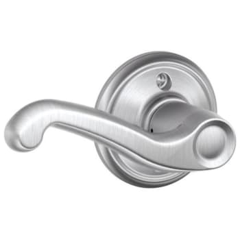 Image for Schlage Residential F Ser Dmy Rt Hand Satin Chrome Finish Flair Lever from HD Supply