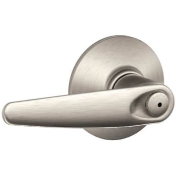 Image for Schlage Residential Jazz Privacy Door Lever (Satin Nickel) from HD Supply